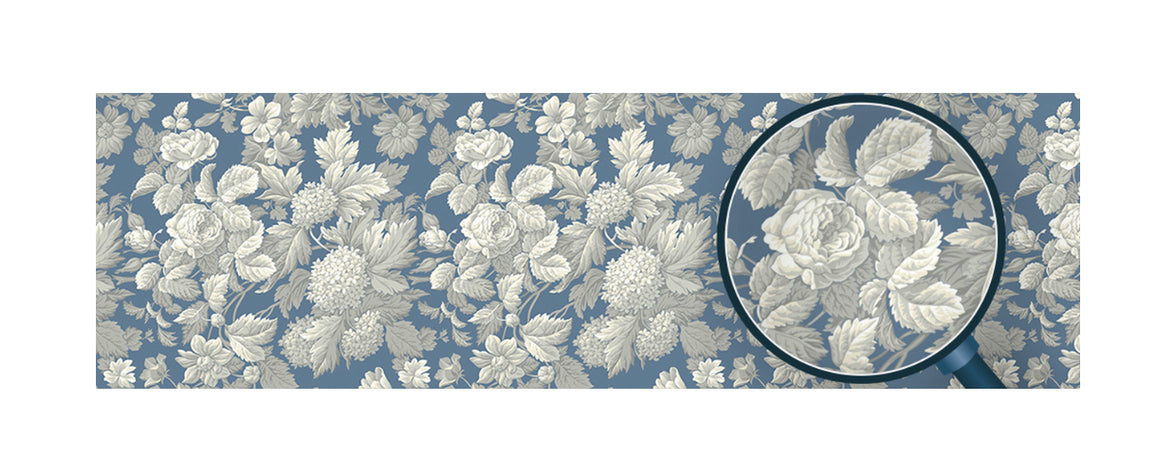 Roll Flowers  Blue 02