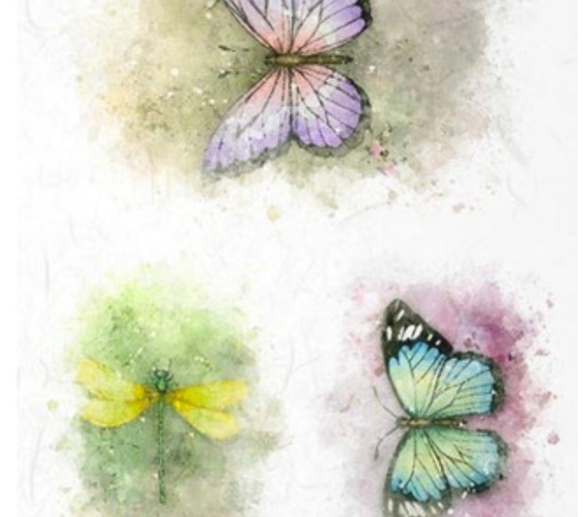 Watercolor Butterflies R1606