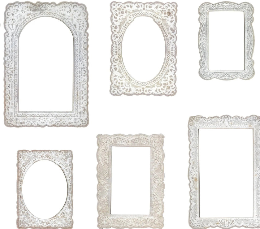Tim Holtz Lace Baseboard Frames