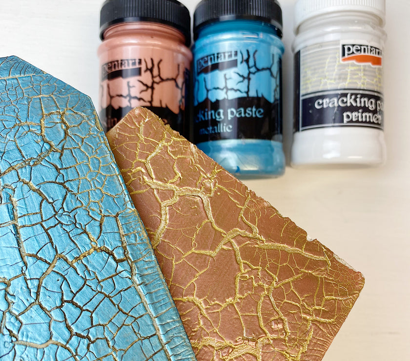 Pentart Metallic Cracking Paste 100mg, design by Pentart, nan, for decoupage and crafting