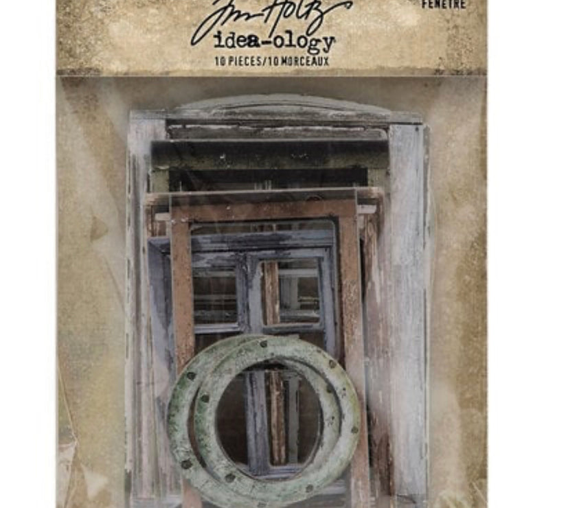 Tim Holtz Baseboard Window Frames