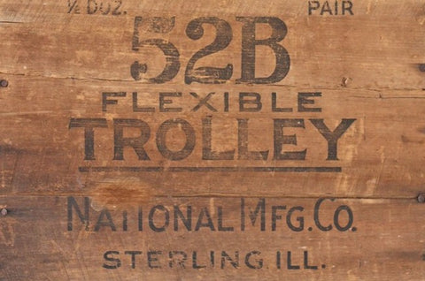 Roycycled Wood Crate “Trolley”