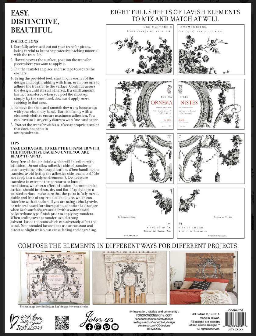 Cosette IOD Transfer (DISCONTINUED)
