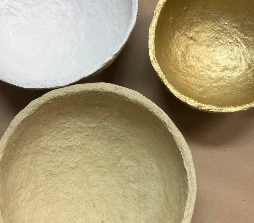 Paper Mache Bowls
