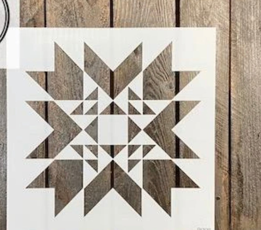 Baker Nest Stencil Nordic Star 2 sizes