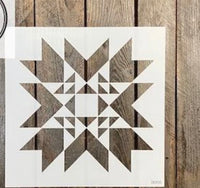 Baker Nest Stencil Nordic Star 2 sizes