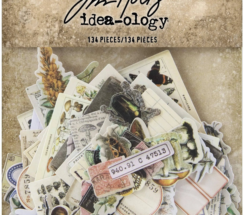 Tim Holtz Ephemera Snippets Field Notes