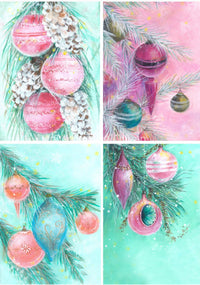 ellen j goods retro christmas 4-pack