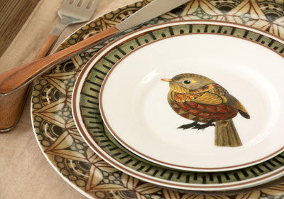 Bird Dessert Plate