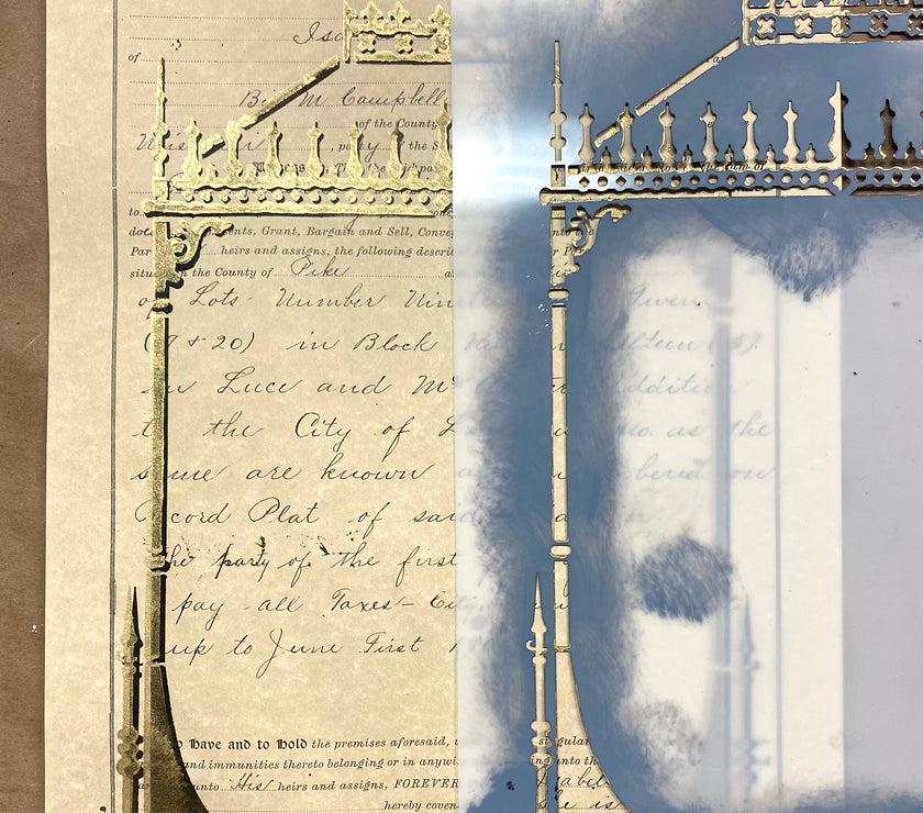 Vivarium Stencil by ellen j goods