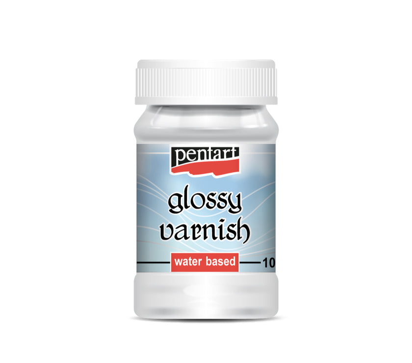 Pentart Glossy varnish, water based, 100 ml, design by Pentart, nan, for decoupage and crafting